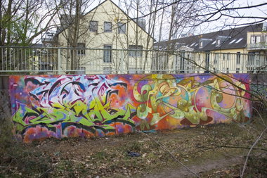 Graffiti Wall in Köln - Photo by wallsdontlie - despa, roco, köln
