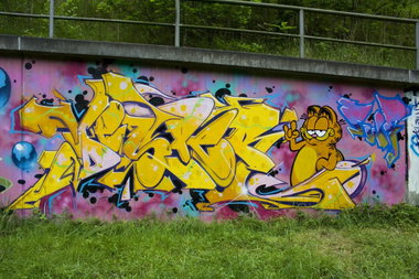 Graffiti Wall in Köln - Photo by wallsdontlie - desper, köln
