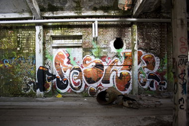 Graffiti Wall - Photo by wallsdontlie - reset, abandoned