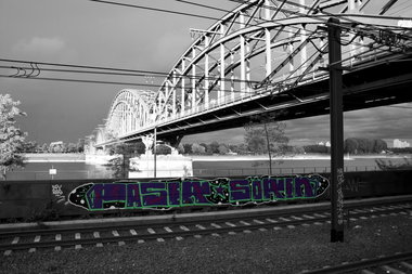 Graffiti in Köln - Photo by wallsdontlie - paser, sören, søren