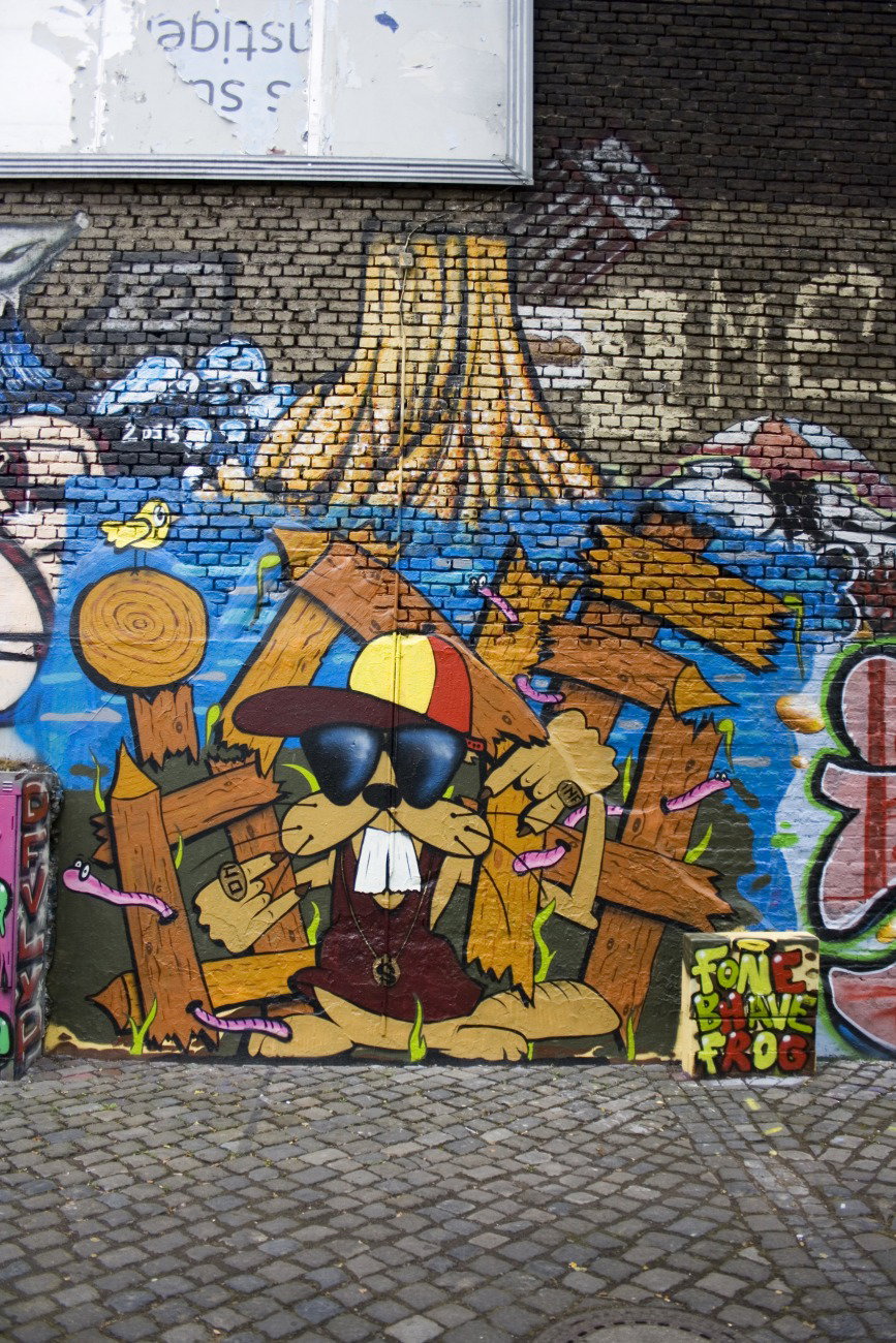 Graffiti Wall in Köln - Photo by wallsdontlie - inf, oh (2015)