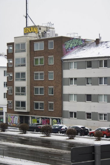 Graffiti Bombing in Köln - Photo by wallsdontlie - erkan, dfv, ltn