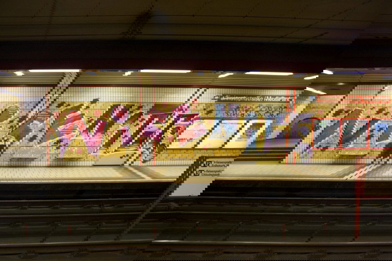 Graffiti Wall in Köln - Photo by wallsdontlie - nice, underground