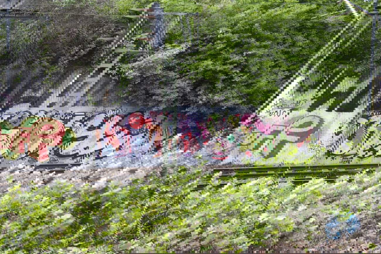 Graffiti Wall in Köln - Photo by wallsdontlie - shimo, setop