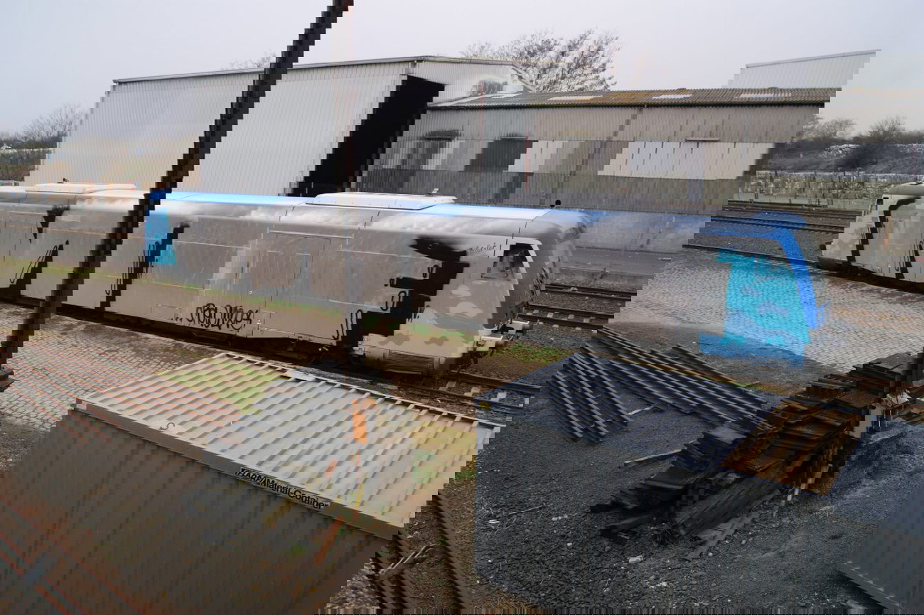 Graffiti Train - Photo by walter_white - mf, wholecar, train