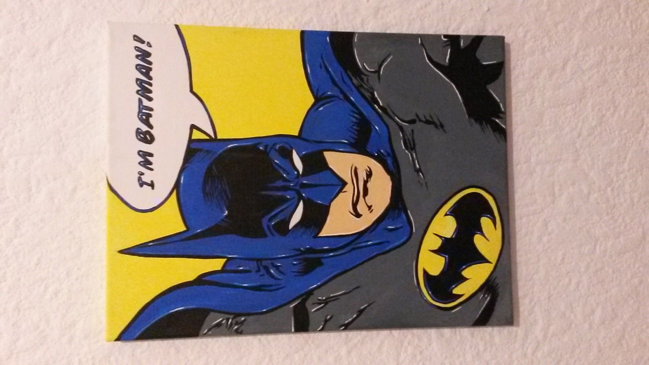 Graffiti Wall - Photo by was - batman, iambatman, canvas