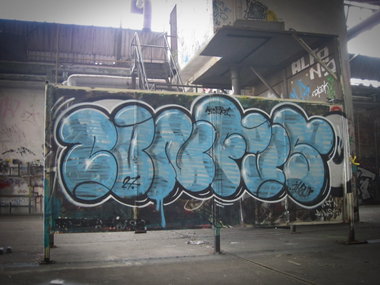 Graffiti Wall - Photo by wastedlife