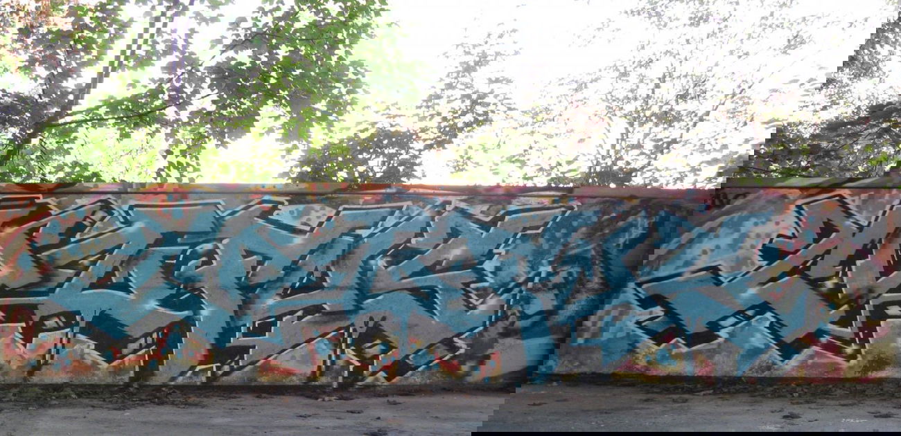 Graffiti Wall - Photo by wastedlife