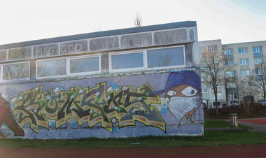 Graffiti Wall - Photo by wastedlife