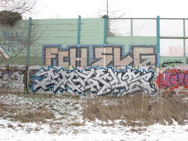 Graffiti Bombing - Photo by wastedlife