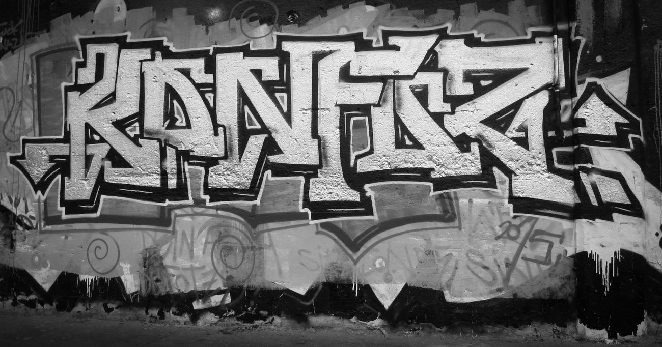 Graffiti Wall - Photo by wastedlife