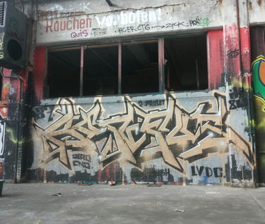 Graffiti Wall - Photo by wastedlife