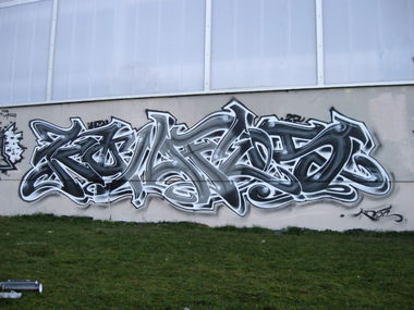 Graffiti Wall - Photo by wastedlife