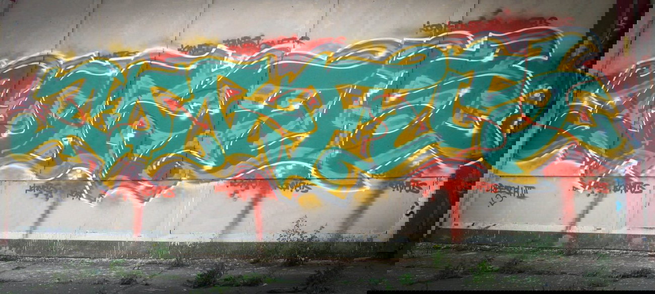 Graffiti Wall - Photo by wastedlife