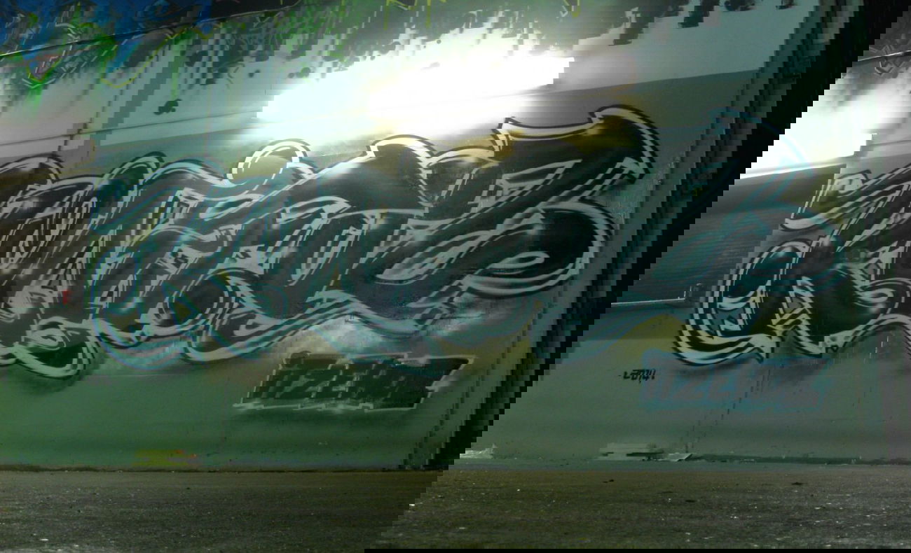 Graffiti Wall - Photo by wastedlife