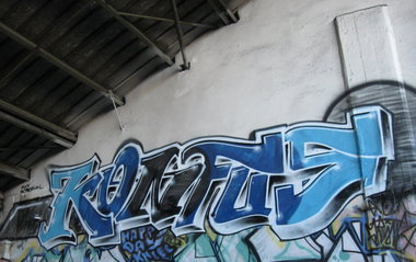 Graffiti Wall - Photo by wastedlife