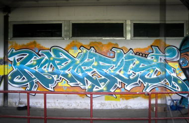 Graffiti Wall - Photo by wastedlife