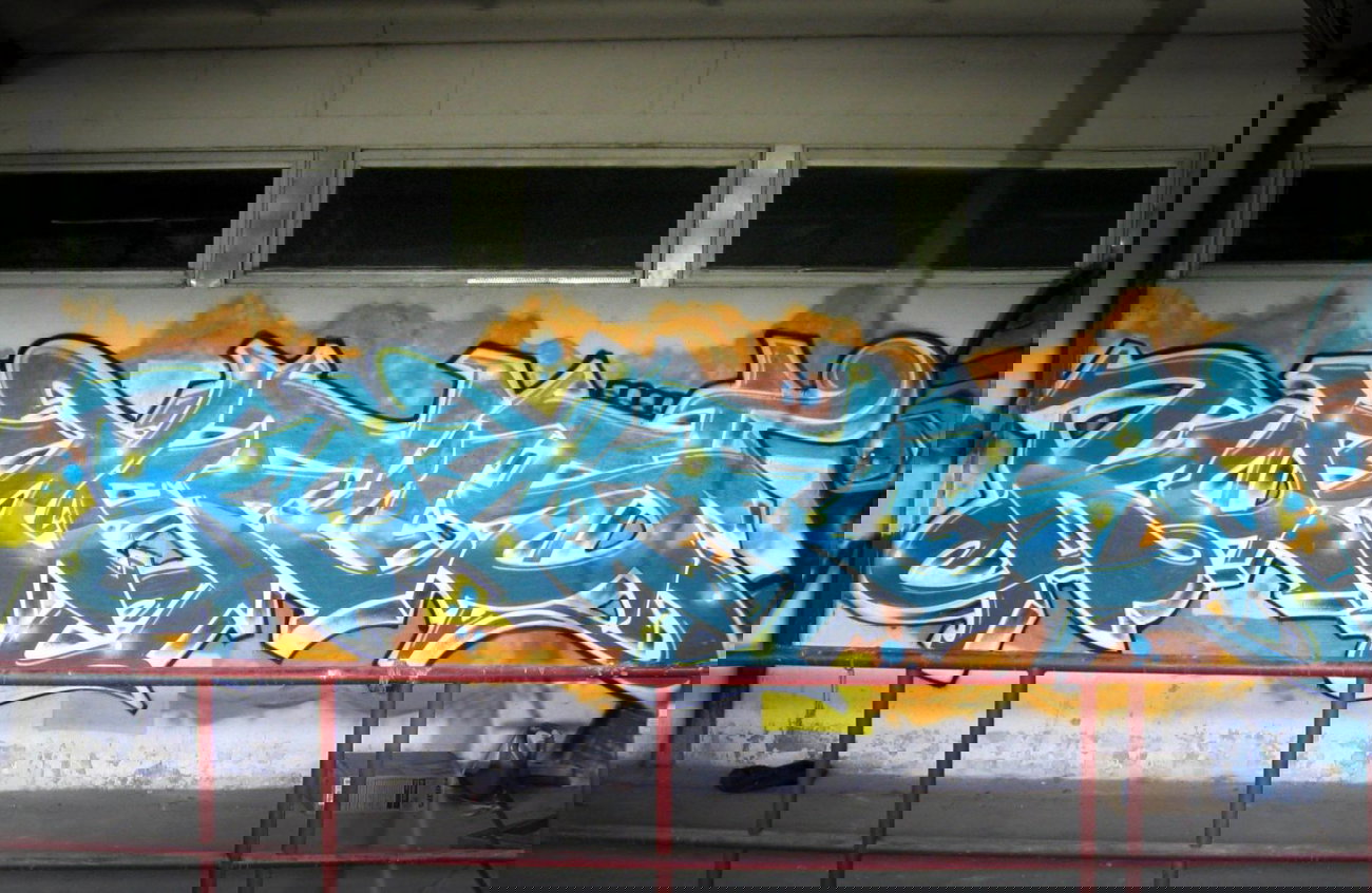 Graffiti Wall - Photo by wastedlife