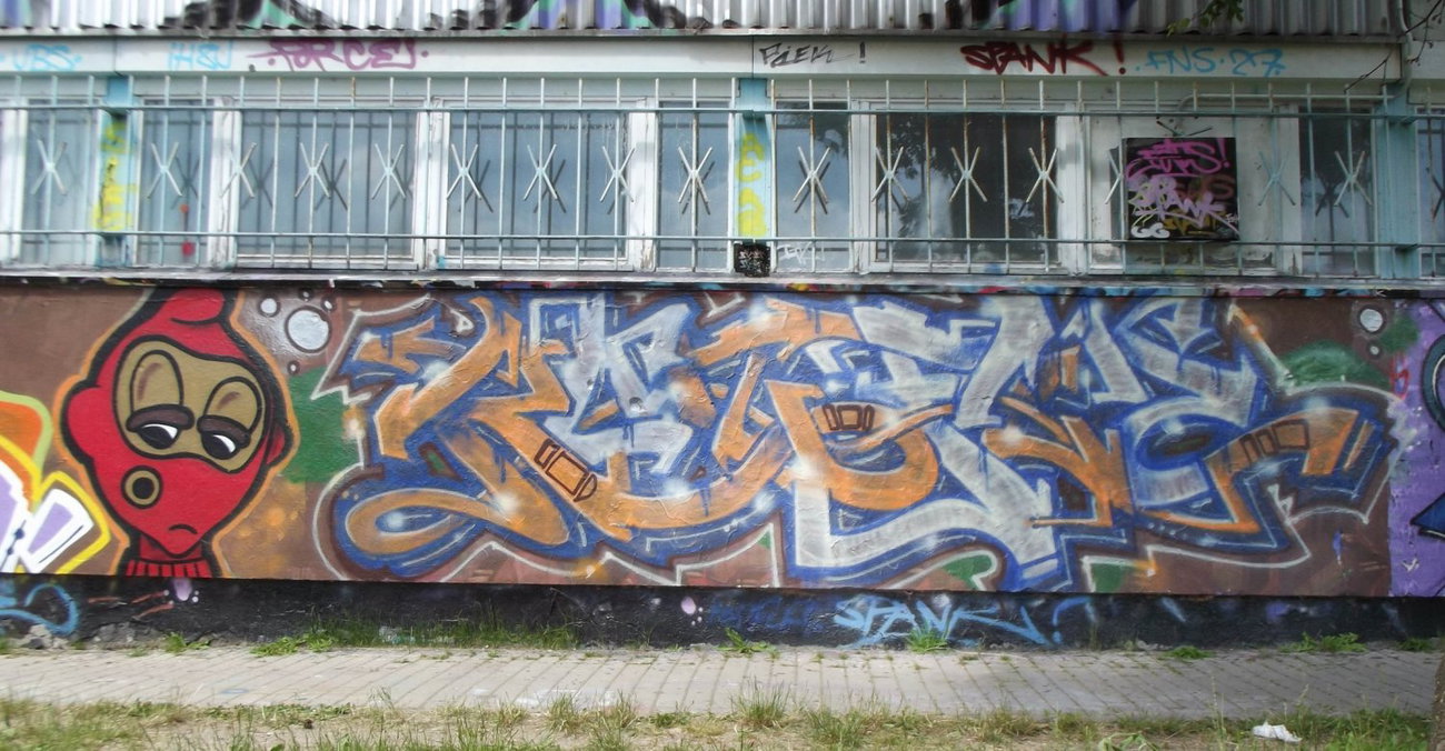 Graffiti Wall - Photo by wastedlife