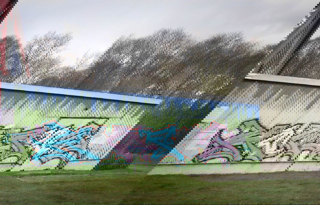 Graffiti Wall - Photo by wastedlife