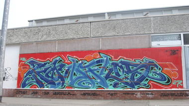 Graffiti Wall - Photo by wastedlife