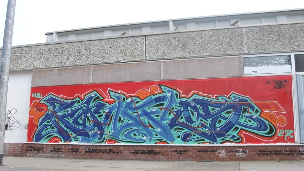 Graffiti Wall - Photo by wastedlife