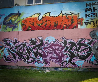 Graffiti Wall - Photo by wastedlife