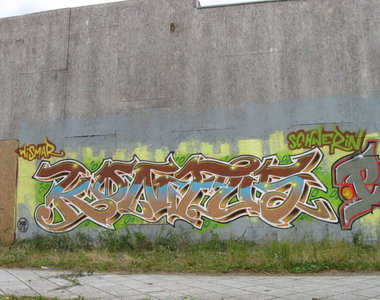 Graffiti Wall - Photo by wastedlife