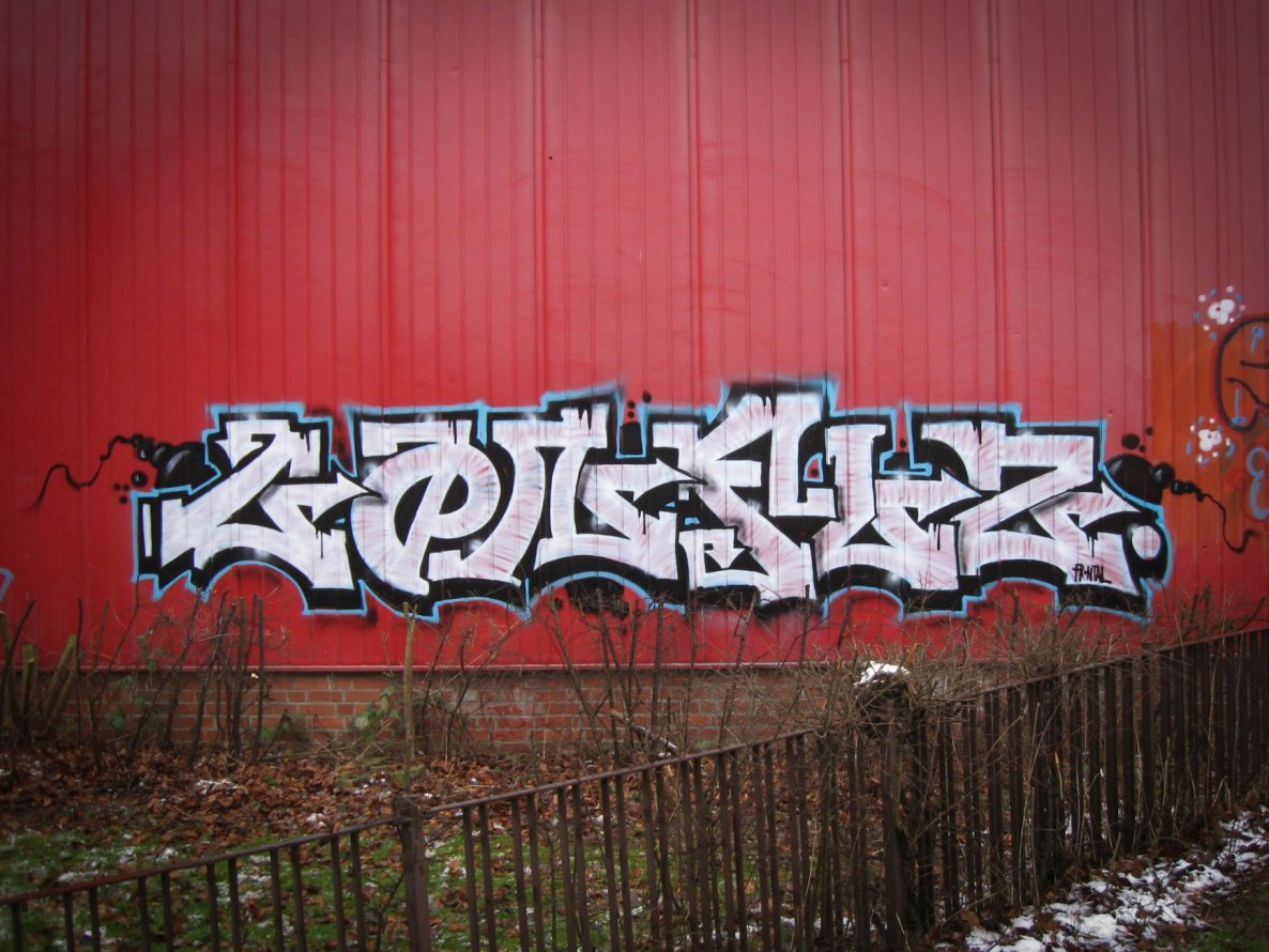 Graffiti Wall - Photo by wastedlife