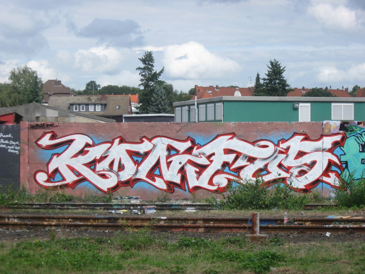 Graffiti Wall - Photo by wastedlife