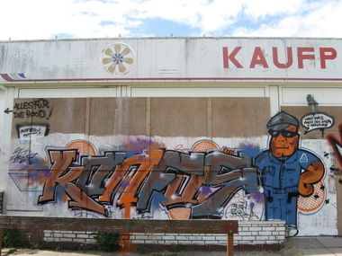 Graffiti Wall - Photo by wastedlife