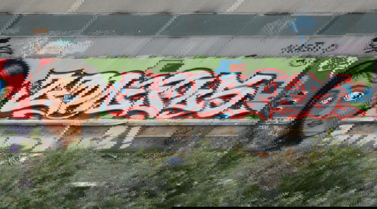 Graffiti Wall - Photo by wastedlife