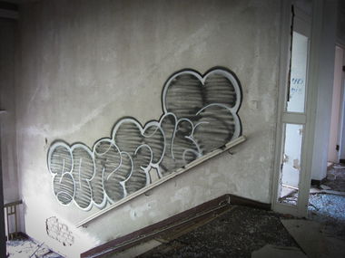 Graffiti Wall - Photo by wastedlife