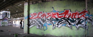 Graffiti Wall - Photo by wastedlife