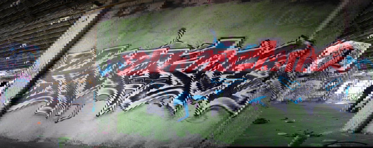 Graffiti Wall - Photo by wastedlife