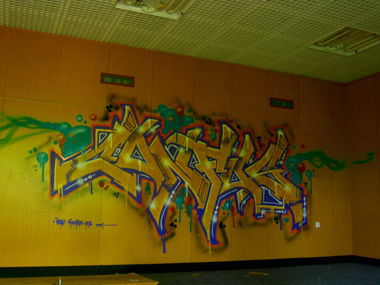 Graffiti Wall - Photo by wastedlife