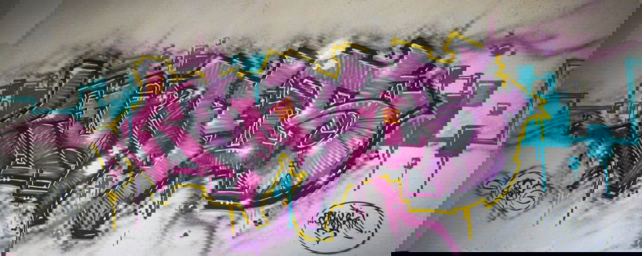 Graffiti Wall - Photo by wastedlife