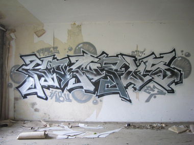 Graffiti Wall - Photo by wastedlife