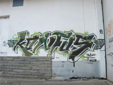 Graffiti Wall - Photo by wastedlife