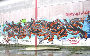 Graffiti Wall - Photo by wastedlife
