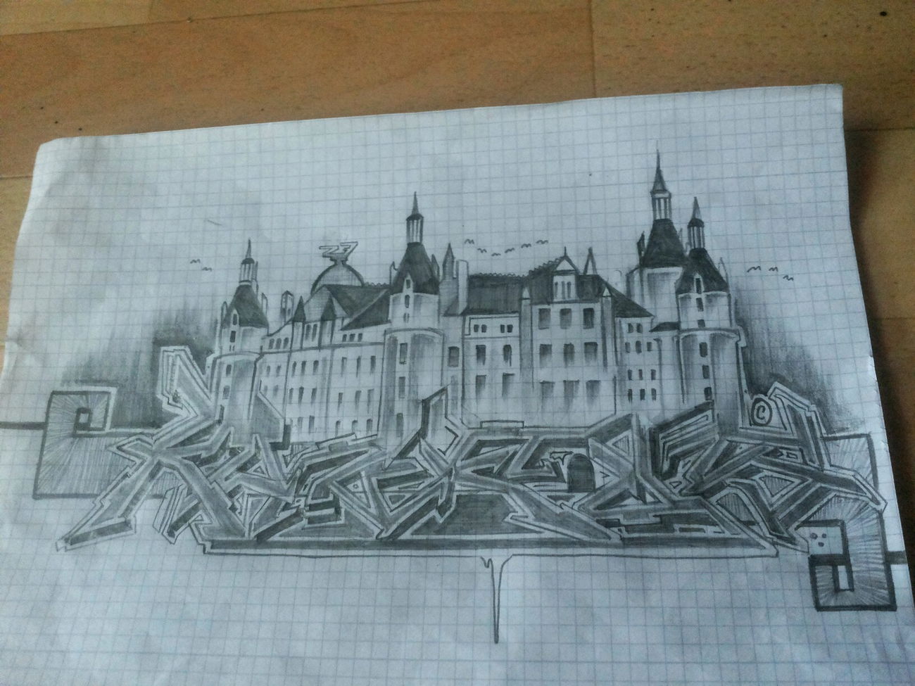 Graffiti Wall - Photo by wastedlife