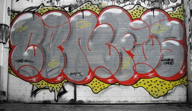 Graffiti Wall - Photo by wastedlife