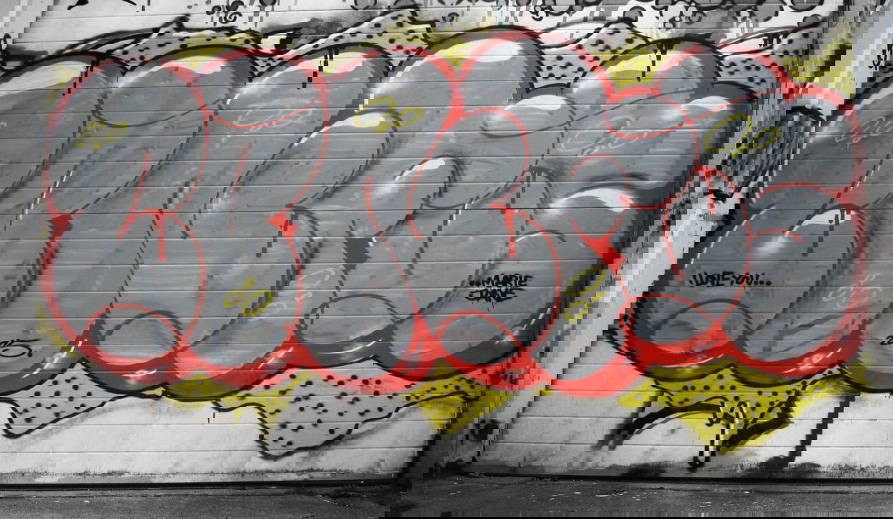 Graffiti Wall - Photo by wastedlife