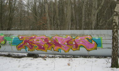 Graffiti Wall - Photo by wastedlife