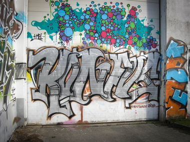 Graffiti Wall - Photo by wastedlife