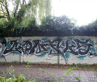 Graffiti Wall - Photo by wastedlife