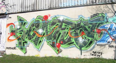 Graffiti Wall - Photo by wastedlife