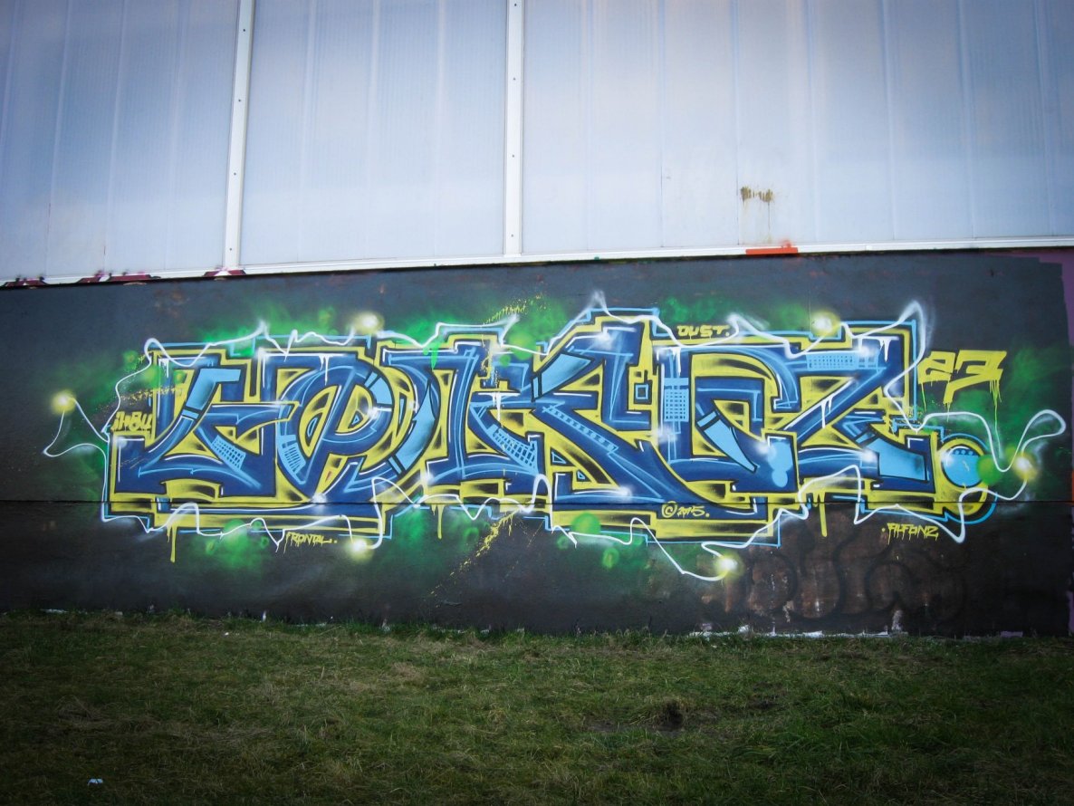 Graffiti Wall - Photo by wastedlife