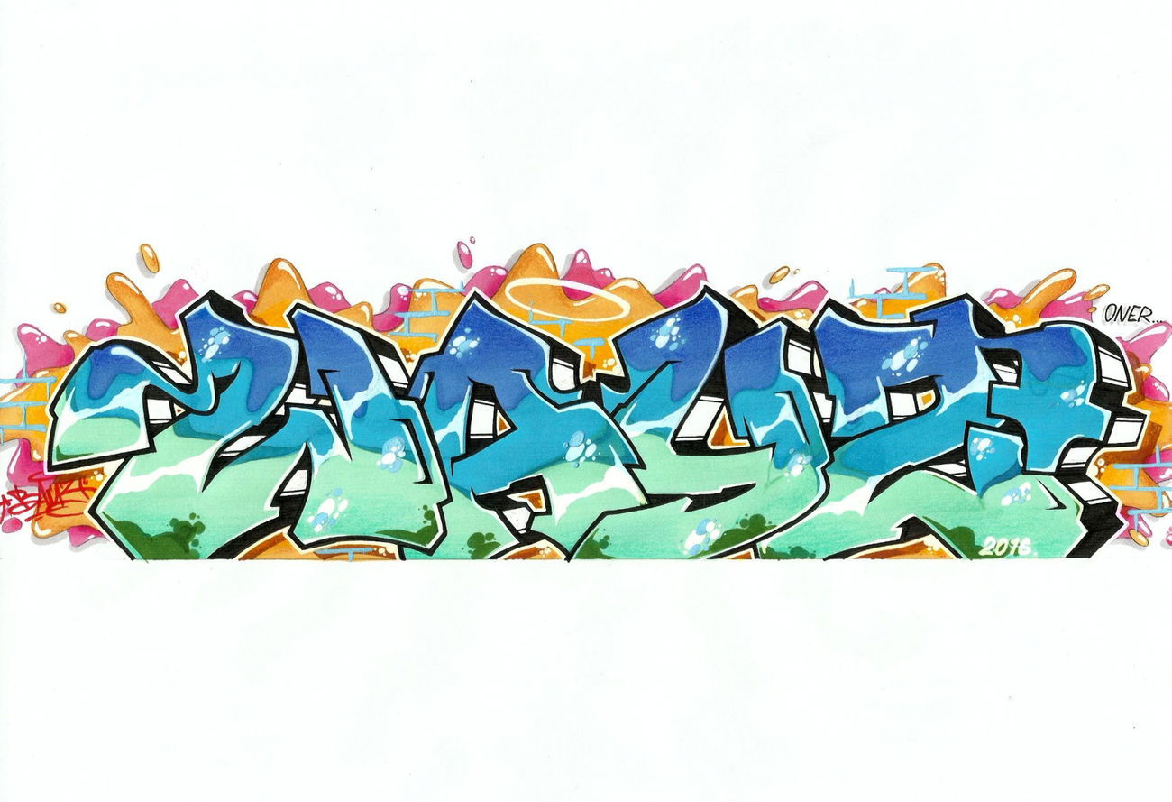 Graffiti Sketch - Photo by wayzoner (2016)