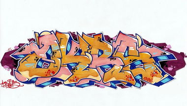 Graffiti Sketch - Photo by wayzoner (2015)